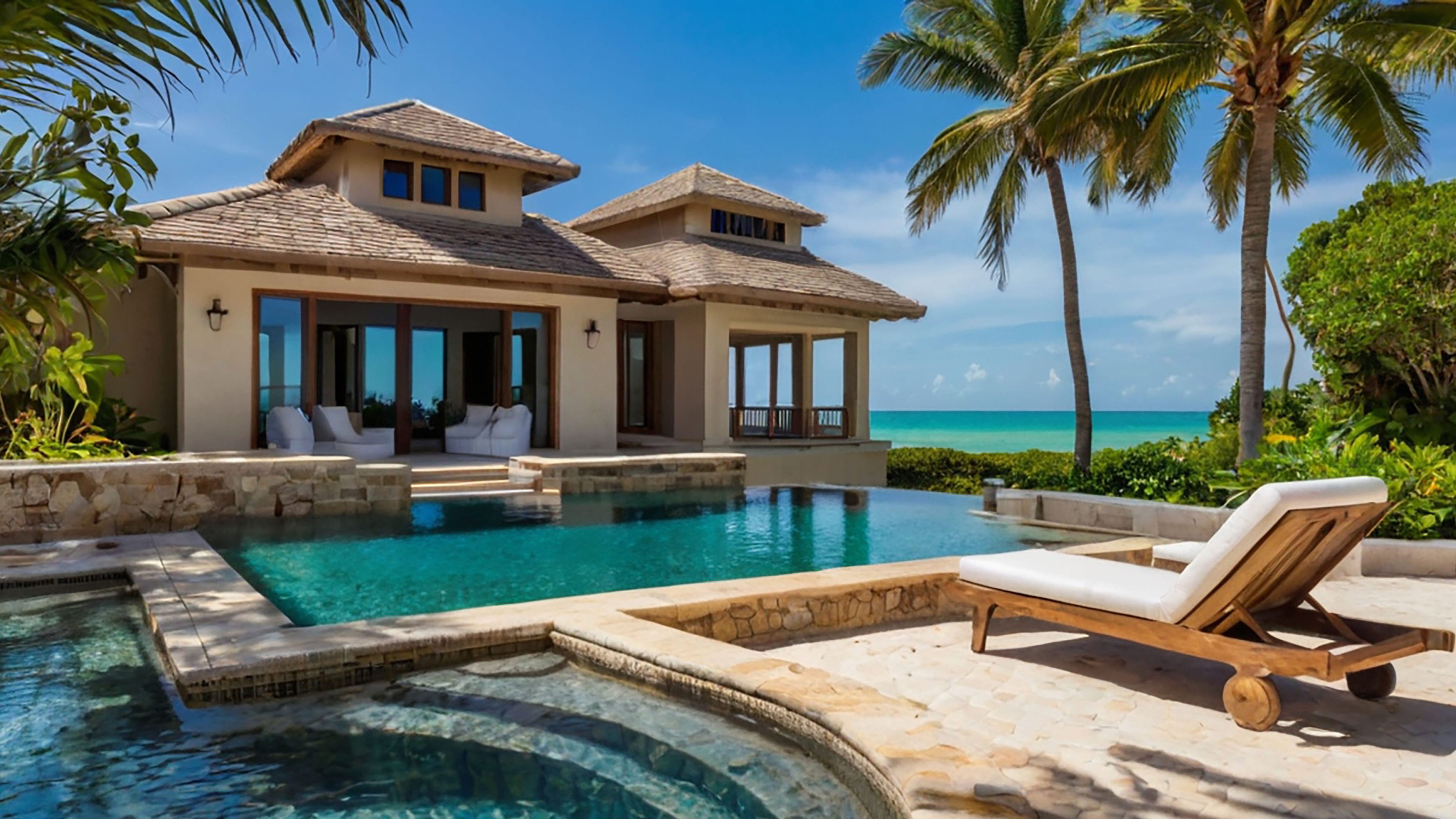 Vacation property with pool