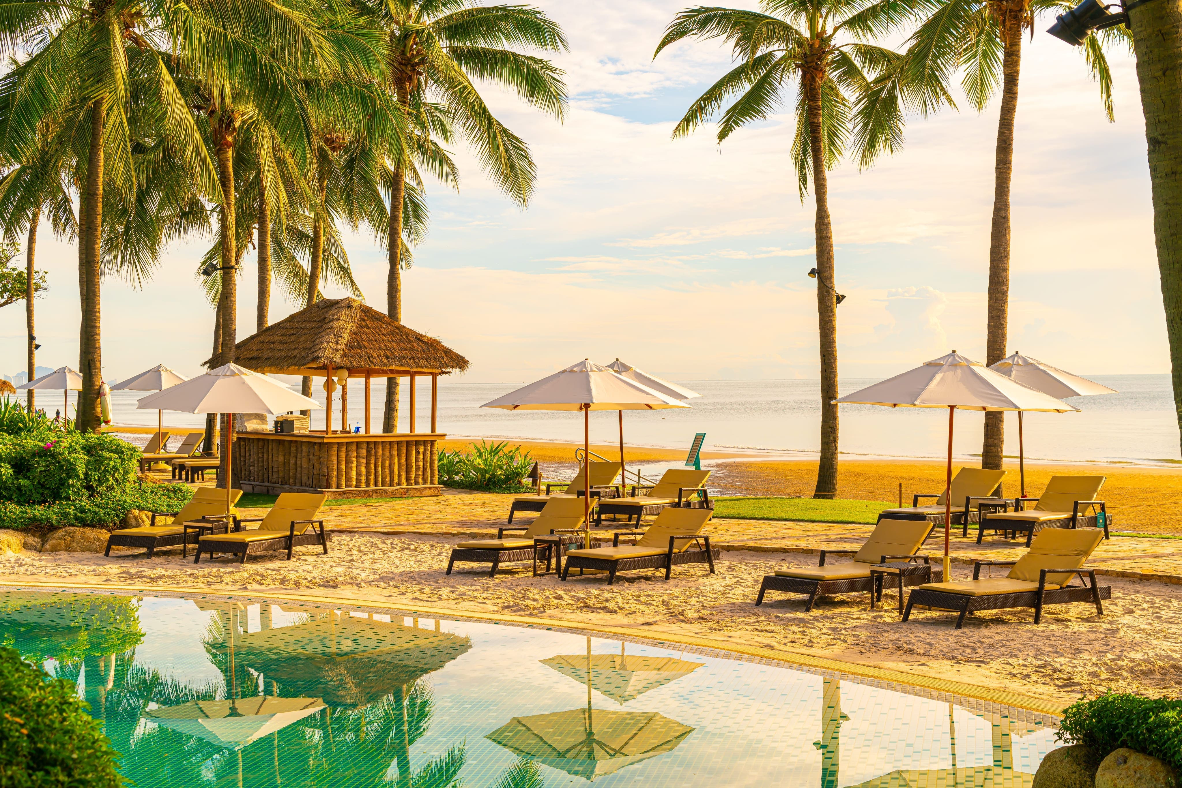 Beachfront vacation property